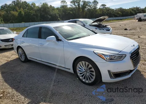 2017 Genesis G90 Ultimate z USA, uszkodzony, nr VIN KMHG54JH5HU024984